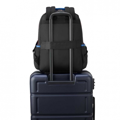 خرید کوله پشتی دلسی یونایتد بنتون رنگ مشکی چمدان ایران - UNITED  BACKPACK DELSEY PARIS 376961000 chamedaniran 5